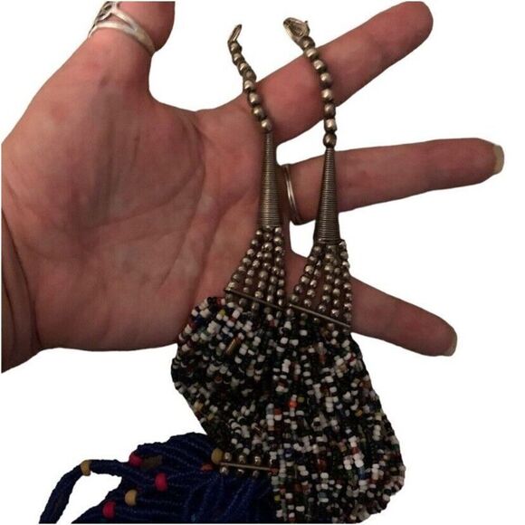 Vintage Multi-Strand Beaded Necklace Native American - Picture 4 of 4